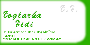 boglarka hidi business card